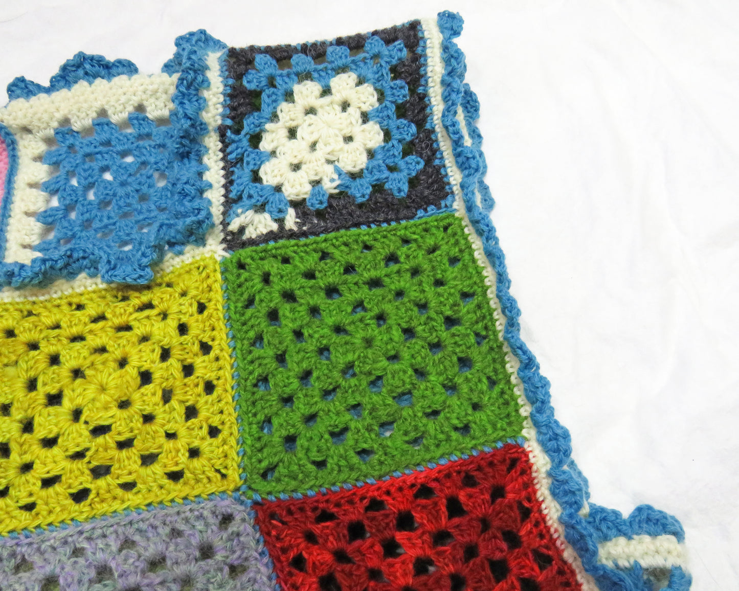 'Glitch' Vest #2 ☆ Scrap Yarn Crochet top