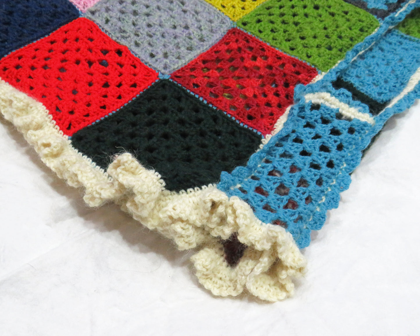 'Glitch' Vest #2 ☆ Scrap Yarn Crochet top