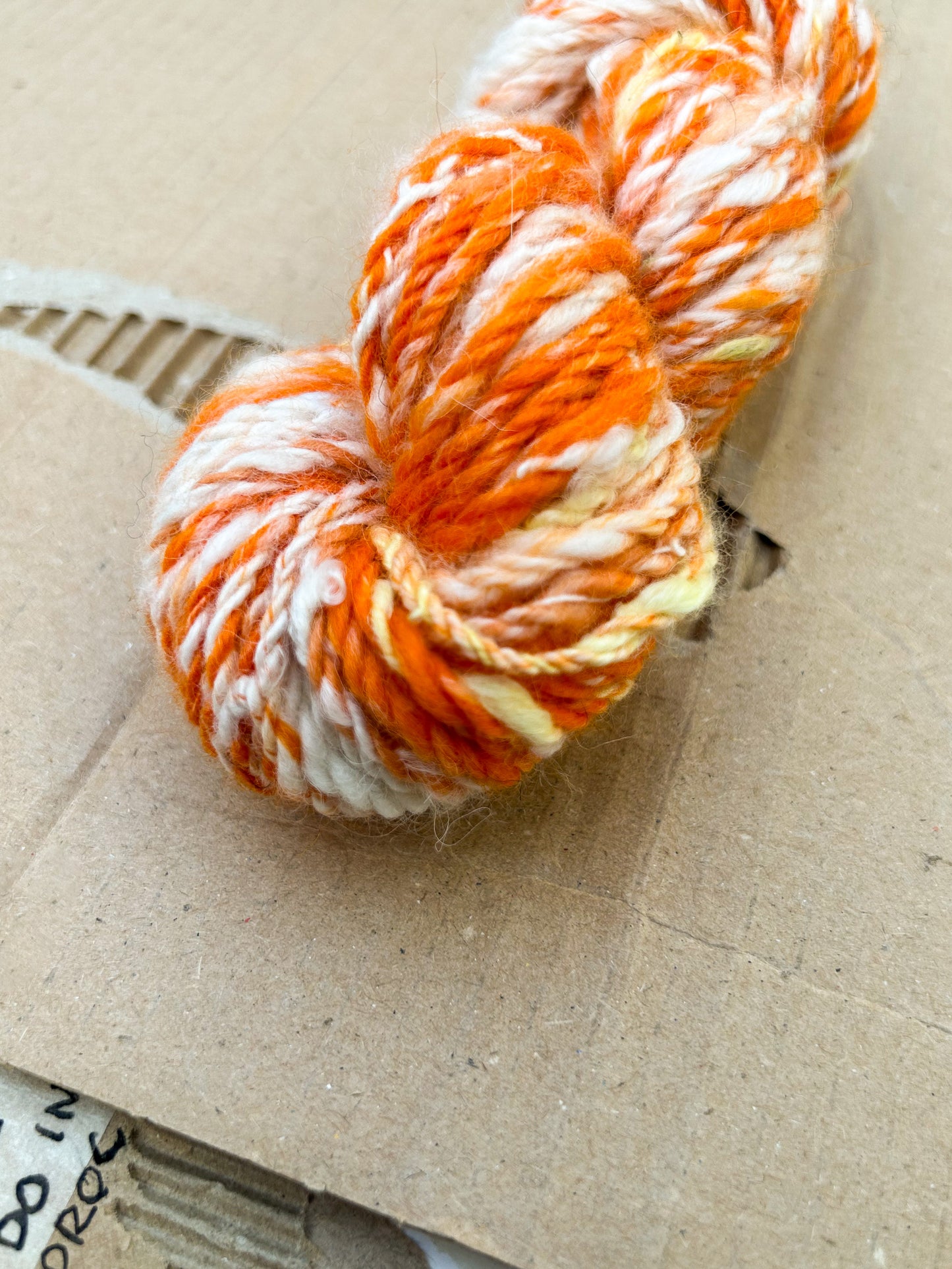 Handspun Navajo (chain) plied Merino and Baby Alpaca Sampler Skein ☆ 40g 3ply Yarn