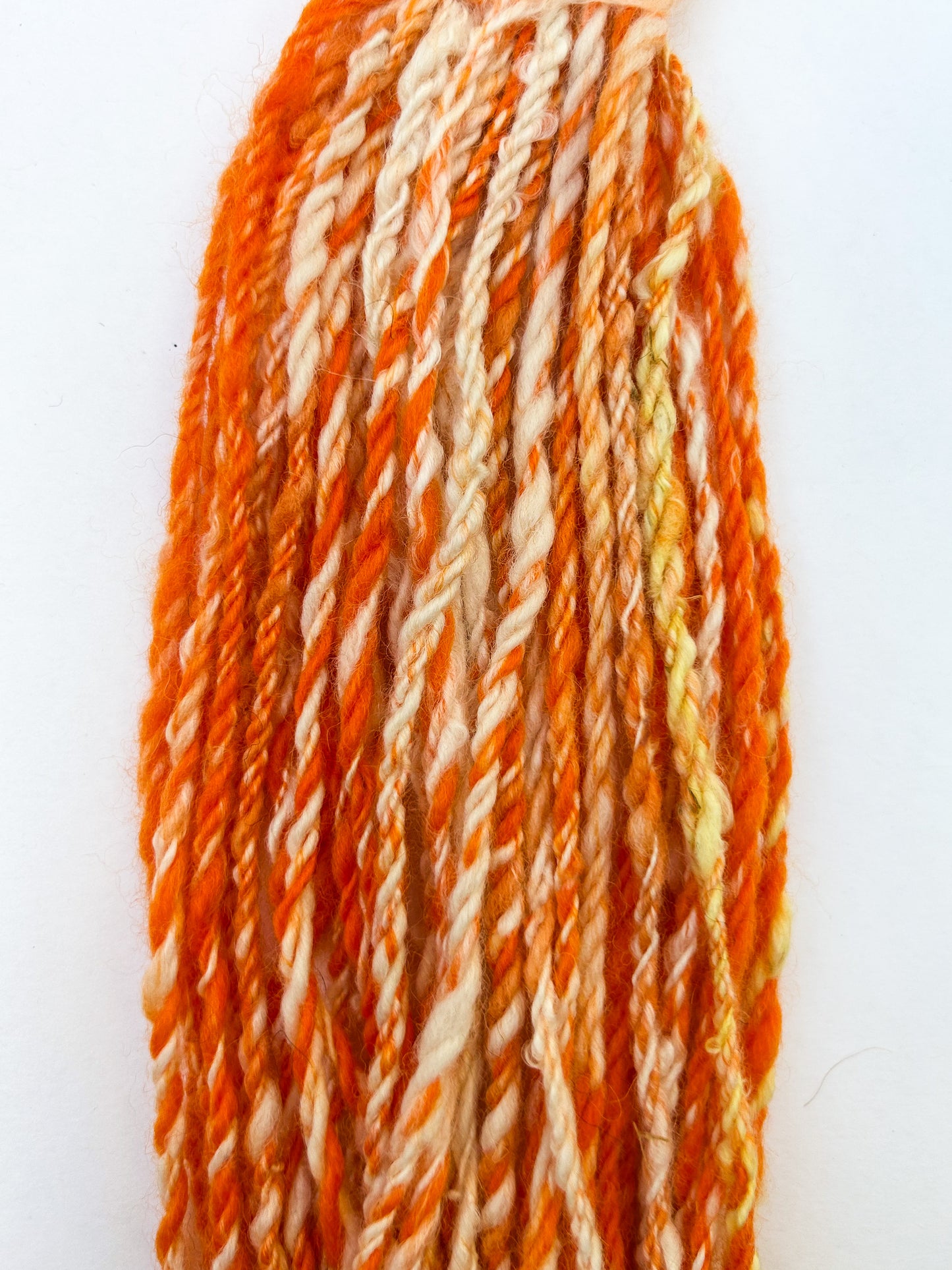 Handspun Navajo (chain) plied Merino and Baby Alpaca Sampler Skein ☆ 40g 3ply Yarn