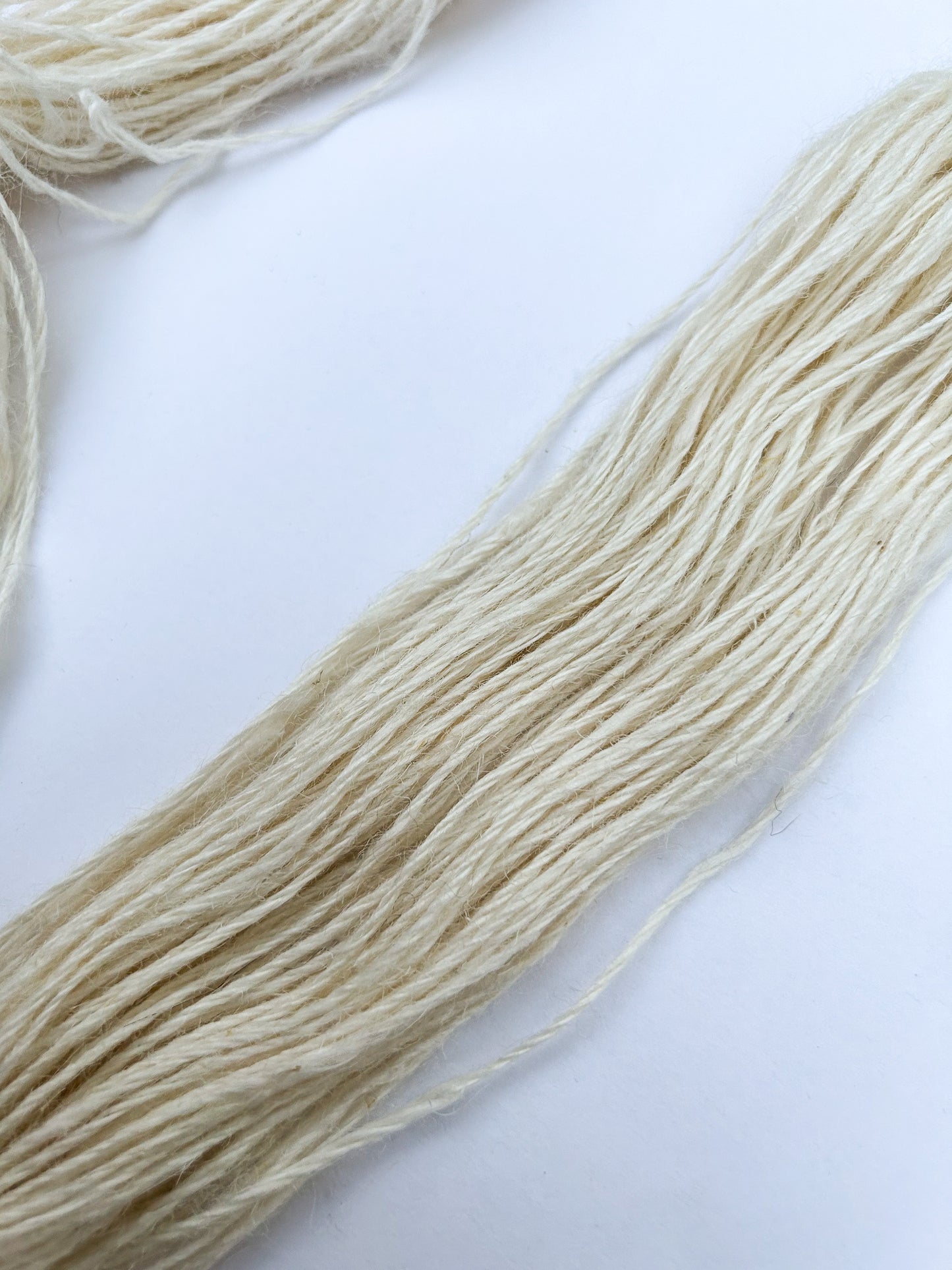 Handspun Navajo (chain) plied Himalayan Nettle Skein ☆ 97g 3ply Yarn