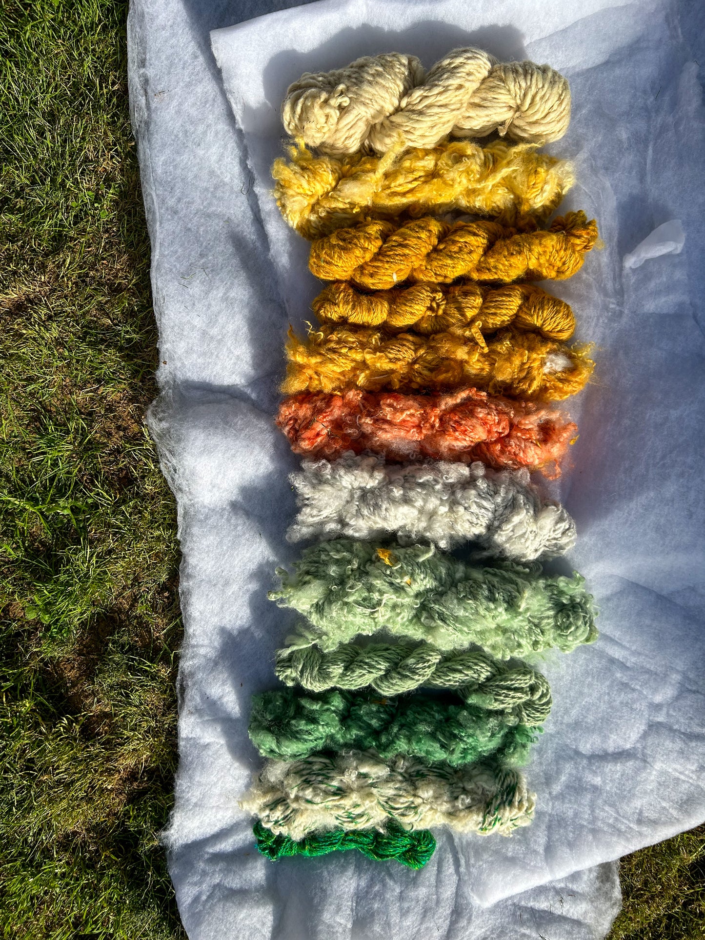 Handspun Red Madder Dyed Lock Spun Baby Alpaca 2ply Skein ☆  58g Naturally Dyed Alpaca Yarn