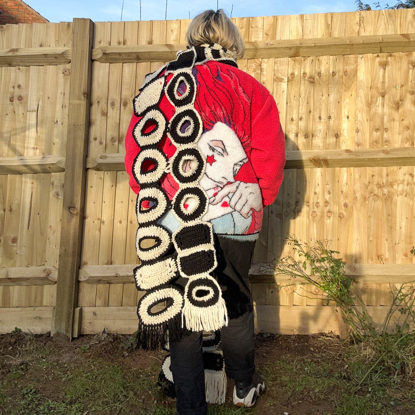 Binary Code crochet scarf pattern (PDF)