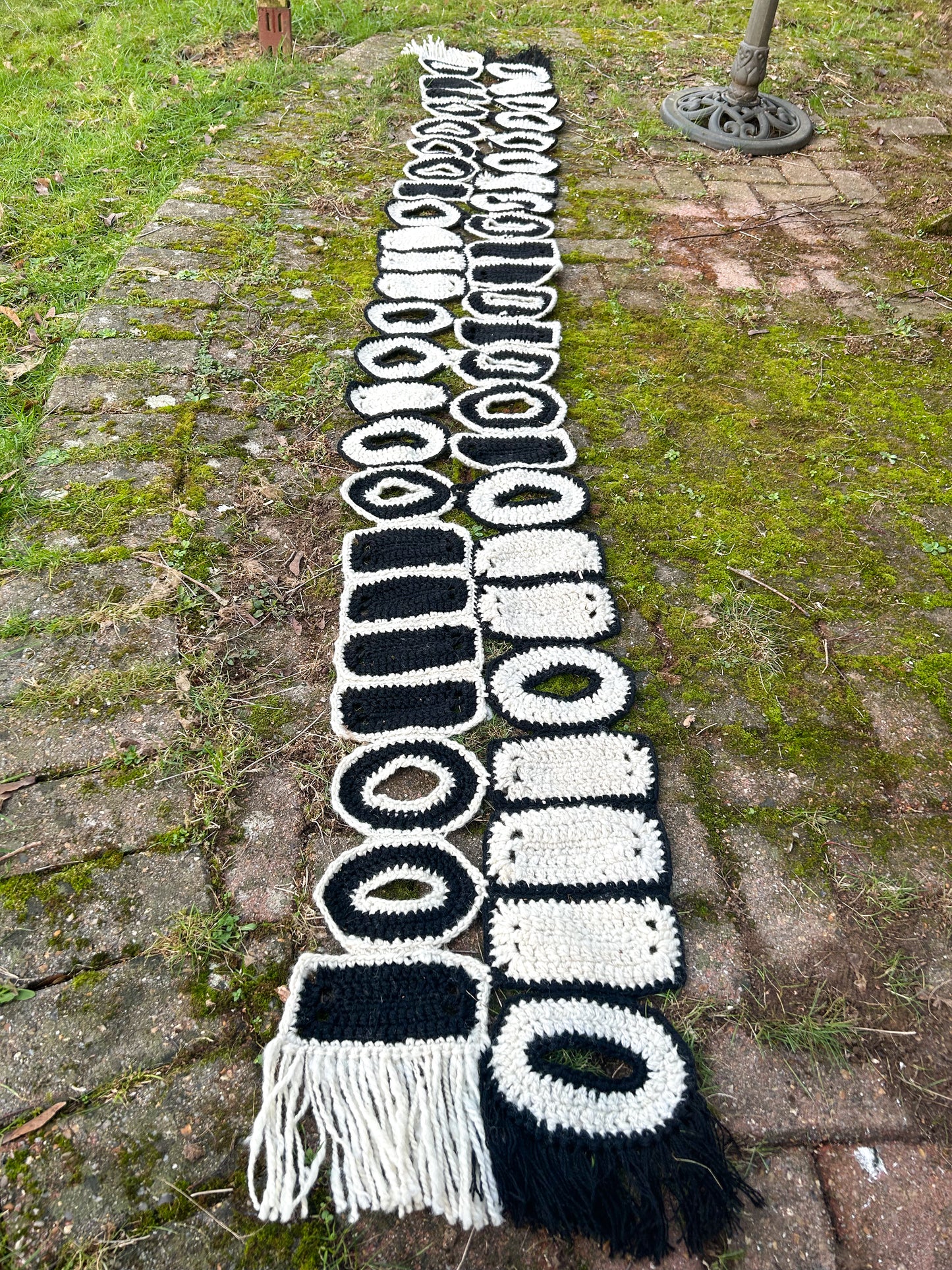 Binary Code crochet scarf pattern (PDF)