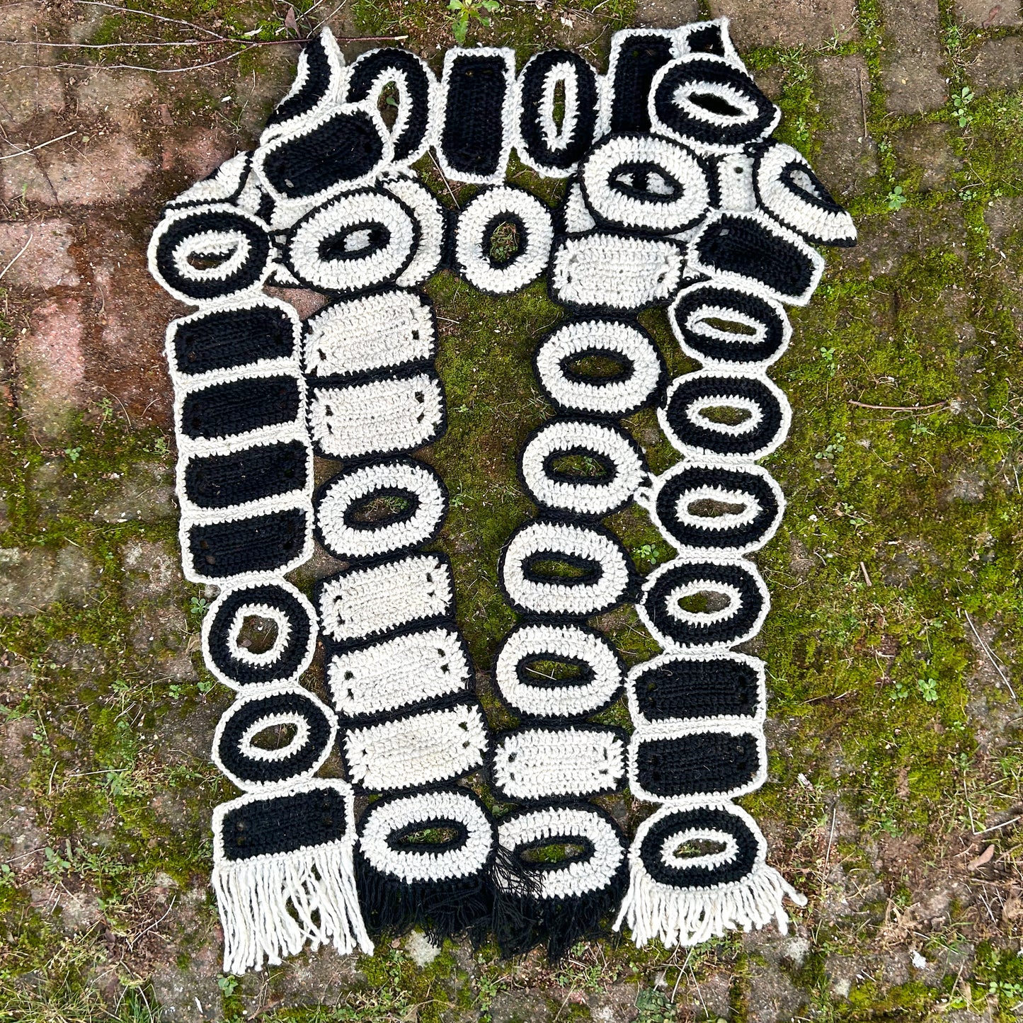 Binary Code crochet scarf pattern (PDF)