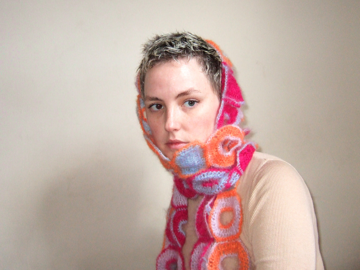 Binary Code crochet scarf pattern (PDF)